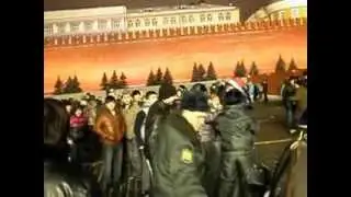 беспредел на новый год.чурки против ментов