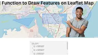 Create Leaflet Map to Draw, Edit and Delete Features. #gis
