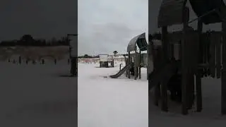 детская площадка зимой...svok///