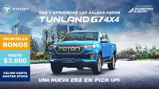 Saldos Foton- Tunland G7
