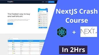 NextJS Crash Course in 2Hrs - Learn NextJS With one Project