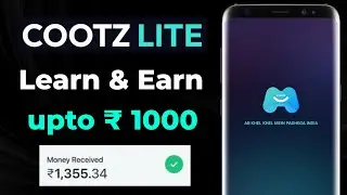Cootz Lite App Se Paise Kaise Kamaye | Signup and Earn Money | Earning App
