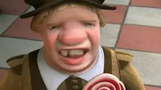 YTP: A ginger pressures Shrek to roar and destroys the rest of the poop