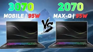 RTX 3070 Mobile vs RTX 2070 Mobile Max-Q | RTX 3070 Laptop vs RTX 2070 Laptop