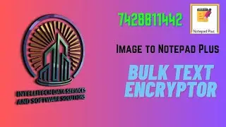 HOW TO CONVERT IMAGE FILES IN TO NOTEPAD PLUS FILES || Image file conversion | data entry conversion