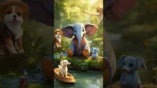 The Happy Elephant Story #Happy #elephant #cartoon #animation