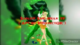 Sailor She-Hulk Transformation Comic (ProjectQK)