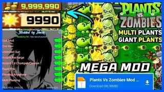(Актуально) Мод Меню PvZ Скачать | Читы на ПвЗ | Взлом Все открыто Монеты Алмазы Гемы Растения Чит