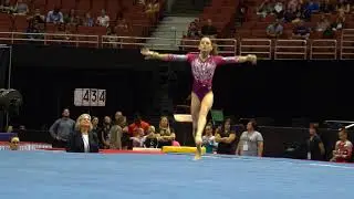 Jordan Bowers - Floor Exercise - 2017 P&G Championships - Junior Women - Day 1