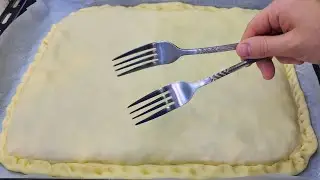 DO YOU HAVE A FORK? Ten-minute pie! AWESOME DELICIOUS and Fast!