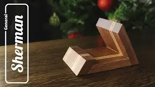How to make wooden mobile phone stand