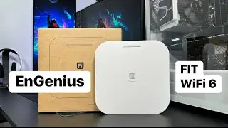 EnGenius Fit WiFi 6 Dual Band Indoor Access Point EWS276-FIT (Speed Up to 2400 Mbps)