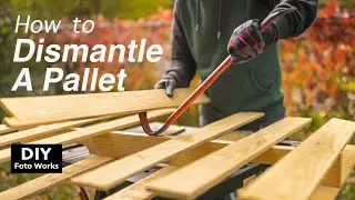 How To Dismantle A Pallet I 2 Best Methods I 4K