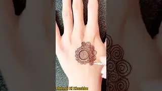 Gol mandala tikki mehndi design ❤️ | Henna designs | 