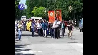 Крестный ход 22.06.2014 г.Стаханов