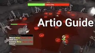 Artio Craw's Bow / Range guide + few kills and loot