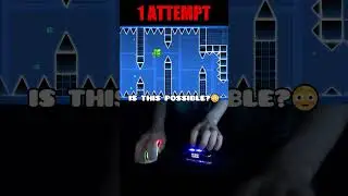 Geometry Dash: ONLY 5 Attempts To Beat The Level 💀