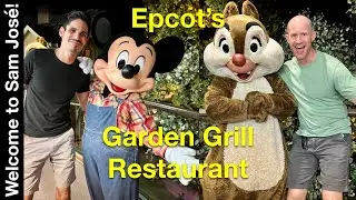 Back to the Farm with Chip ‘n’ Dale – Dining at Disney World's Garden Grill Restaurant in Epcot