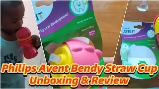 Philips Avent Bendy Straw Cup Unboxing & Review | Best Cup for Toddlers
