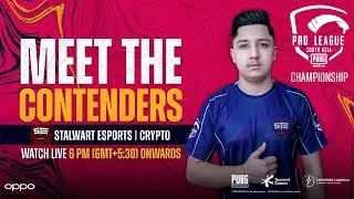 Meet the PMPL Stars ft. Crypto from Stalwart Esports | PMPL SA Championship 2021