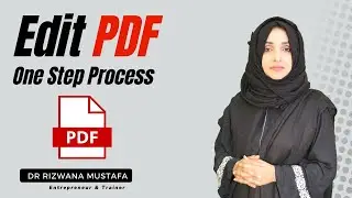 How to Edit PDF File on Single Click for Free
