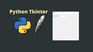 Python Tkinter: How to create an Entry in Tkinter