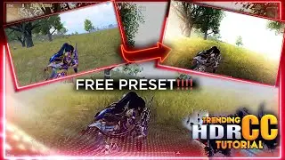 👉NEW HDR ALIGHT MOTION CC FOR PUBG MONTAGE || ALIGHT MOTION PRESET | FREE PRESET with Flicker #SRaJ