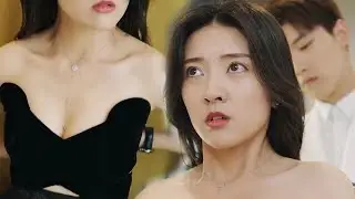 💑Cinderella is pregnant and has big breasts and can't zip up,so the boss can only help| Chinesedrama
