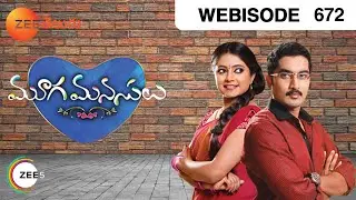 Mooga Manasulu - Telugu Tv Serial - Webisode - 672 - Nirupam, Kavitha - Zee Telugu