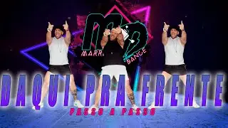 Daqui Pra Sempre - Manu Bahtidão e Simone Mendes - Vídeo Passo a Passo - Coreografia Jefin Marreta