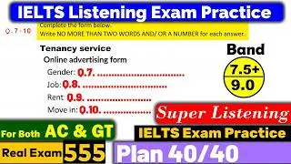 IELTS Listening Practice Test 2024 with Answers [Real Exam - 555 ]