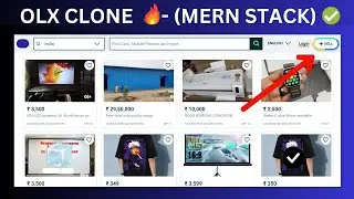 MERN Stack Project For Beginners - Good For Placement/ Internship/ Resume (OLX Clone using React)#1