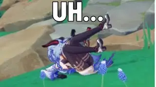 Genshin characters are kind of... bouncy