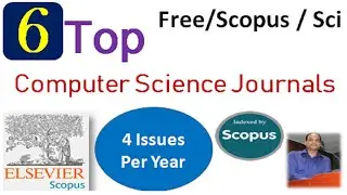 Best Computer Science Journals || Scopus and SCI  ||  4 Issues Per Year