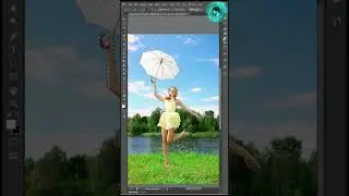 Mastering the Art of Background Blur in Photoshop #shorts
