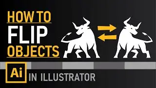 How to Flip an Image in Illustrator | Reflect Method | Zeedign Tutorials