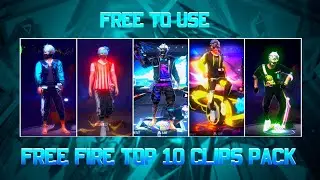 ❣️Free Fire Top 10 Xml + Cc + Clips ✨ff Clips For Editing🖤ff Emote Clips 📌ff clip🔻