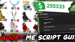 Adopt Me Script GUI (INF MONEY, EGG FARM, ETC) - ROBLOX EXPLOITING