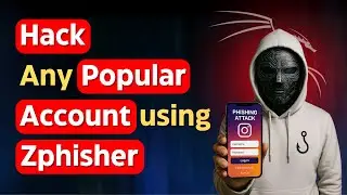 How to Hack Any Popular Account using Zphisher in Kali Linux?