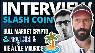 Rencontre avec Georges de @SlashCoin  Bull Market Crypto, myDid et Vie à l'île Maurice🌴