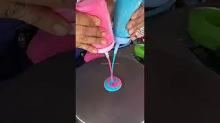 Rainbow Crepe With Pork Meat - Thai Street Food