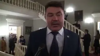 Арча якташлыгы очрашуында Арча муниципаль районы башлыгы Нуриев Илшат Габделфартович белән интервью