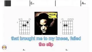 REM Losing my religion FCN GUITAR CHORDS & LYRICS