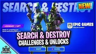 *NEW* SEARCH & DESTROY EVENT LTM in Fortnite! Free Rewards