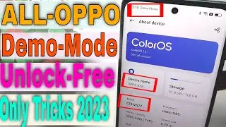Oppo A58|A78 (Cph2577) Demo Remove without pc | All Oppo Latest Model Android 12\13 Demo Unlock Free