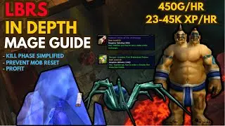 **Improved** WoW Classic LBRS Mage AoE Boost 120+ Mobs