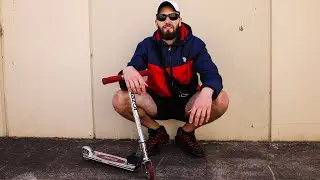 ESHAY AND HIS SCOOTER