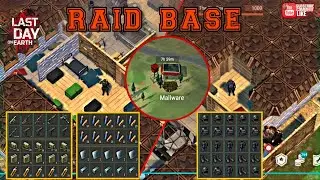 Raid Base Ldoe Mallware _ season 22 LDOE /Last Day On Earth:survival
