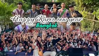 So happy get to celebrate Pwo Karen happy new year in Bangkok Ans getting to know many friends