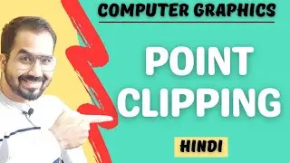 Point Clipping Explained in Hindi l Computer Graphics